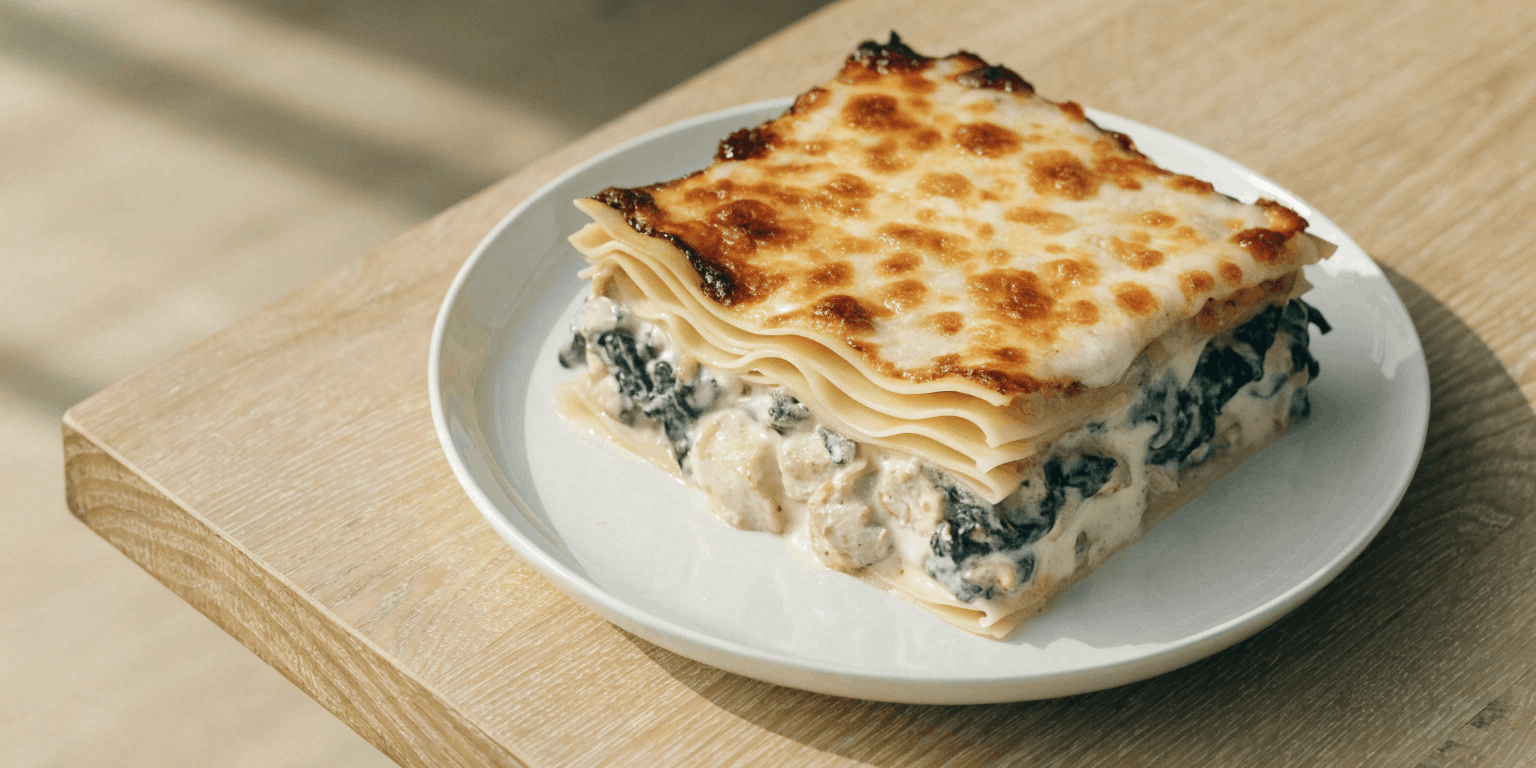 Quick Chicken Lasagne