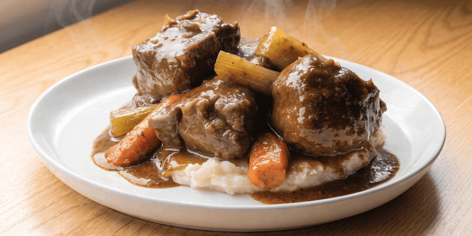 Slow Cooked Lamb in Beer