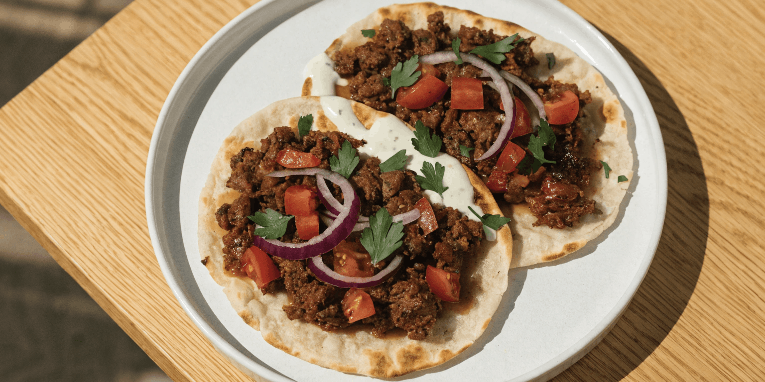 Smashed Lamb Flatbreads